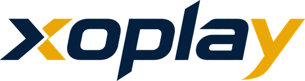 xoplay brand logo linking to homepage